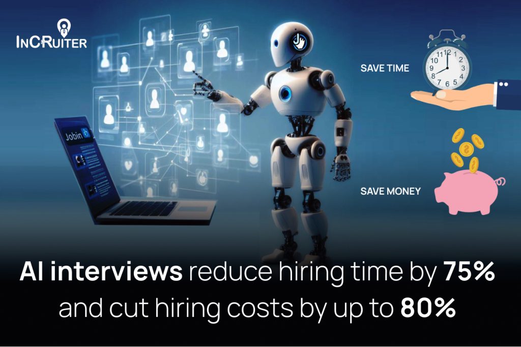 AI interviews are time and cost efficient